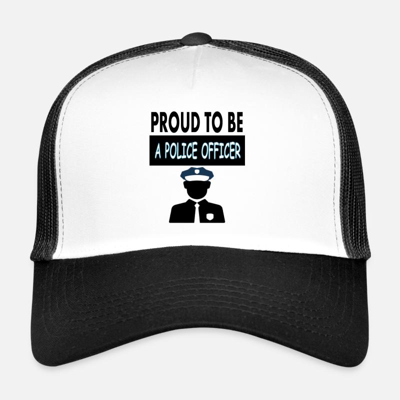 ich bin Polizist Polizei Polizeistation Geschenk Trucker Cap