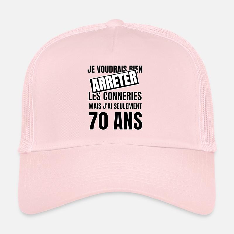 70 ans Casquette trucker 