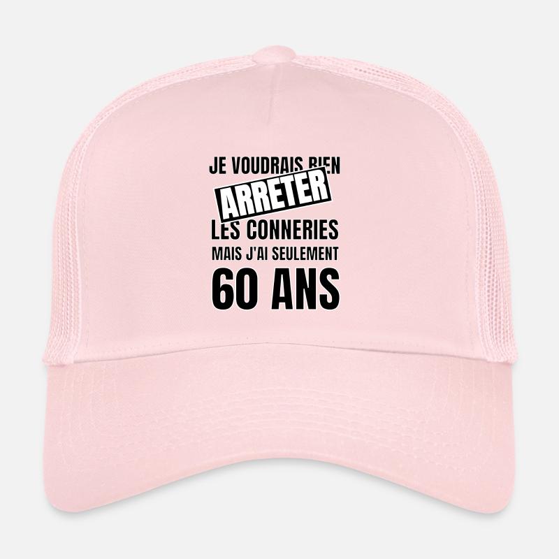 60 ans Casquette trucker 