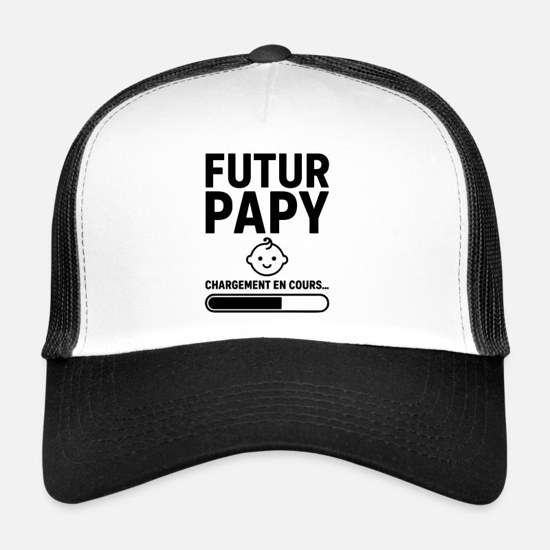 Annonce grossesse Futur papy 2026 Bientôt Papi Casquette trucker 