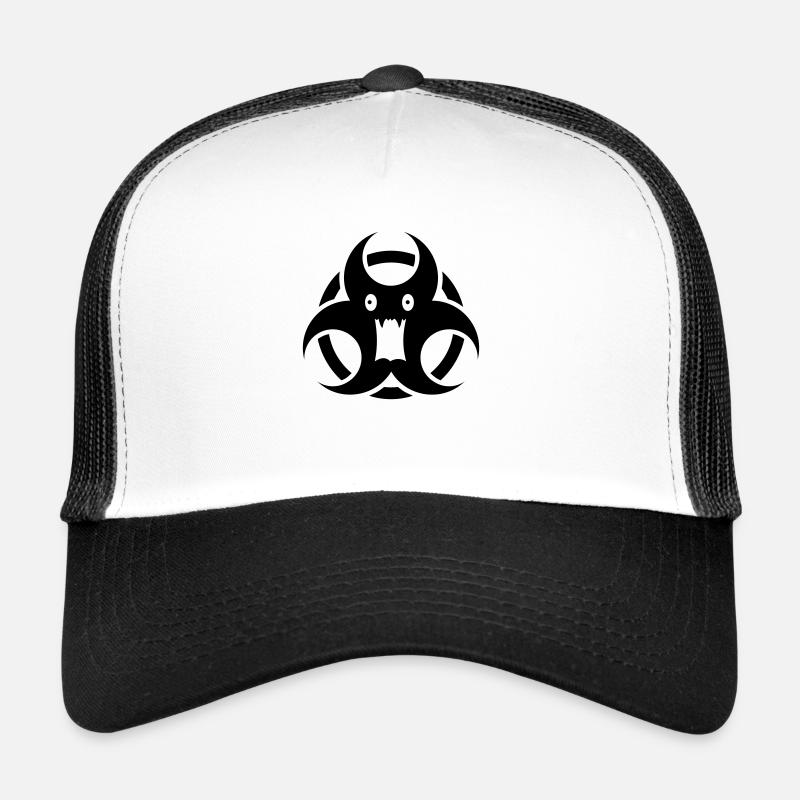 Biohazard Monster (1c) Casquette trucker 