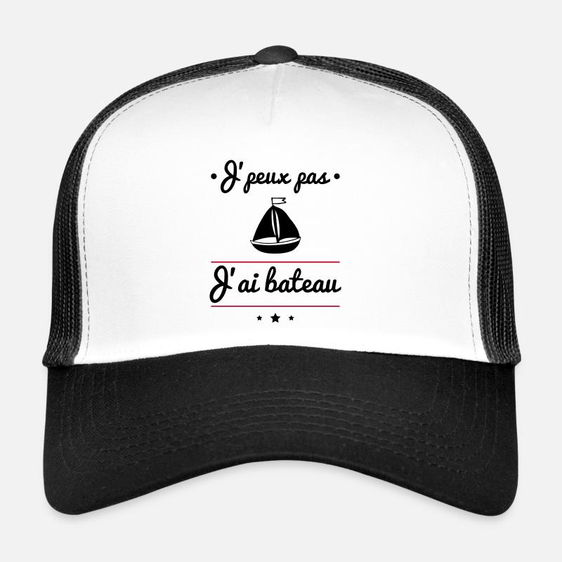 J'peux pas j'ai bateau, marin, mer, océan Casquette trucker 