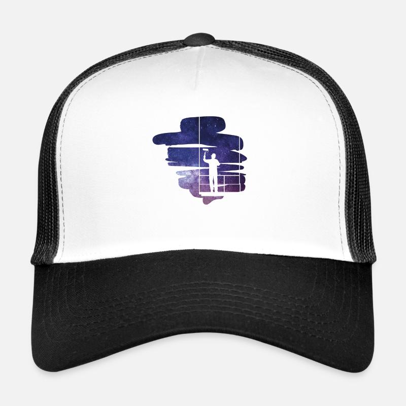 Galaxies painter gift Trucker Cap