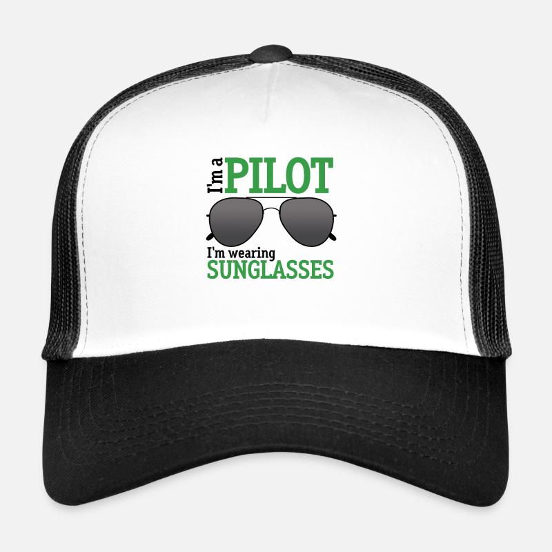 Je suis un pilote Casquette trucker 