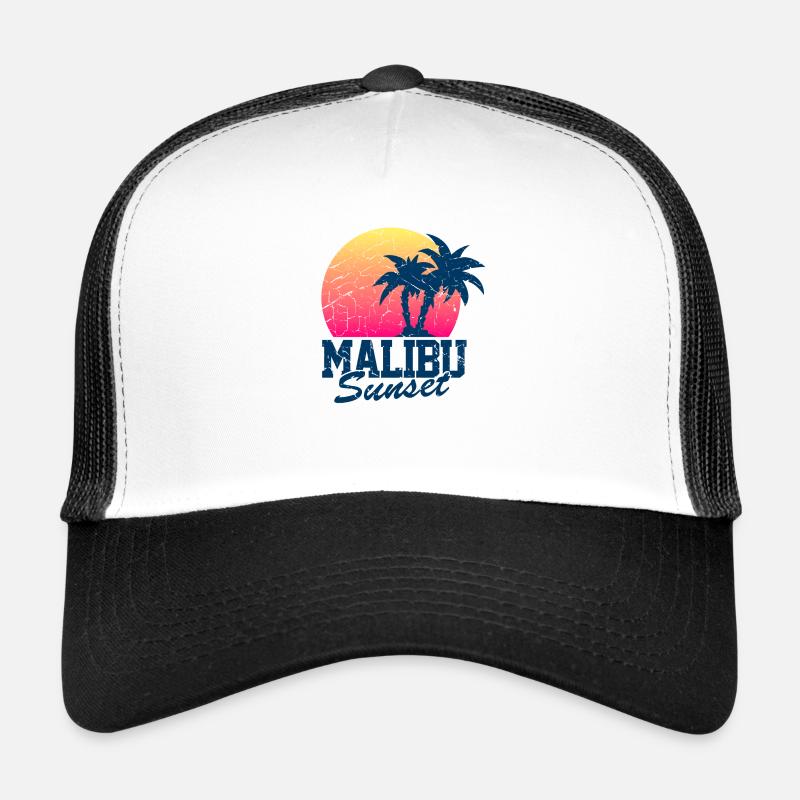 Malibu Sunset Worn Trucker Cap