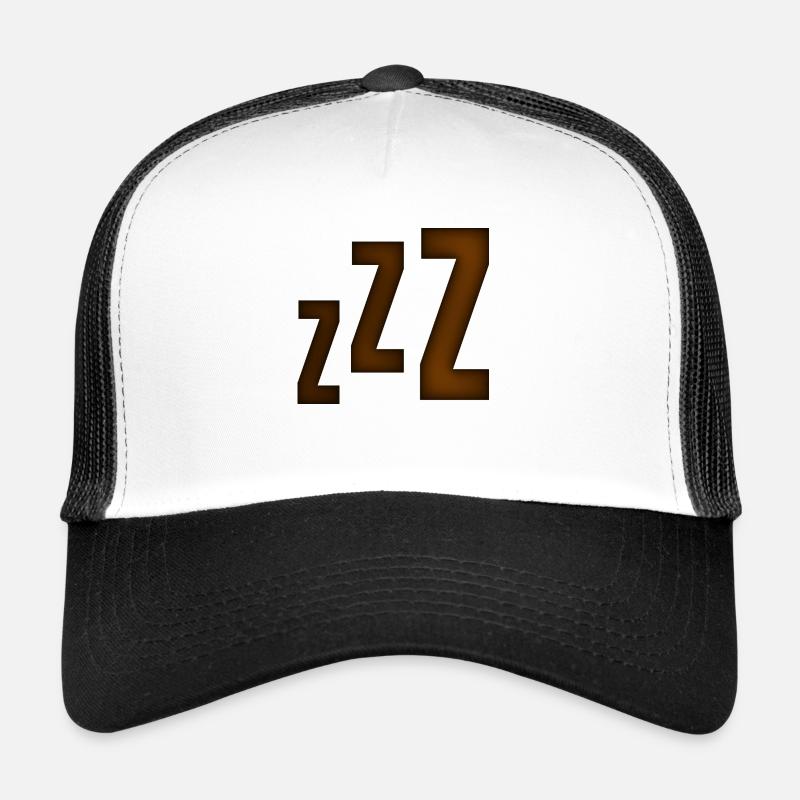 Smiley Sleeping 'ZZZ' Trucker Cap