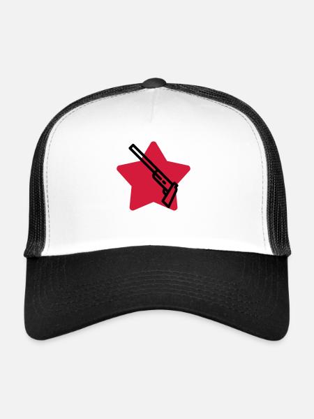 Sport Shooting - Sportschießen - Tir - Sport - Trucker Cap - white/black - Front