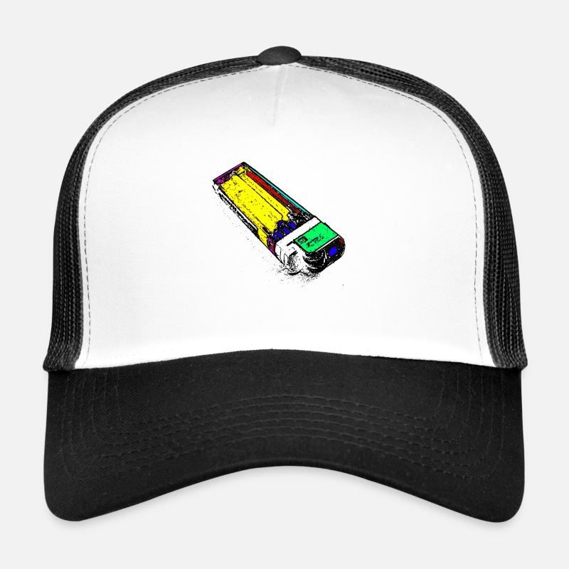 Buntes Feuerzeug Trucker Cap