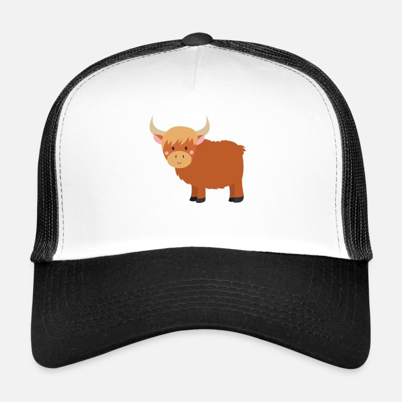 Highland cattle Trucker Cap