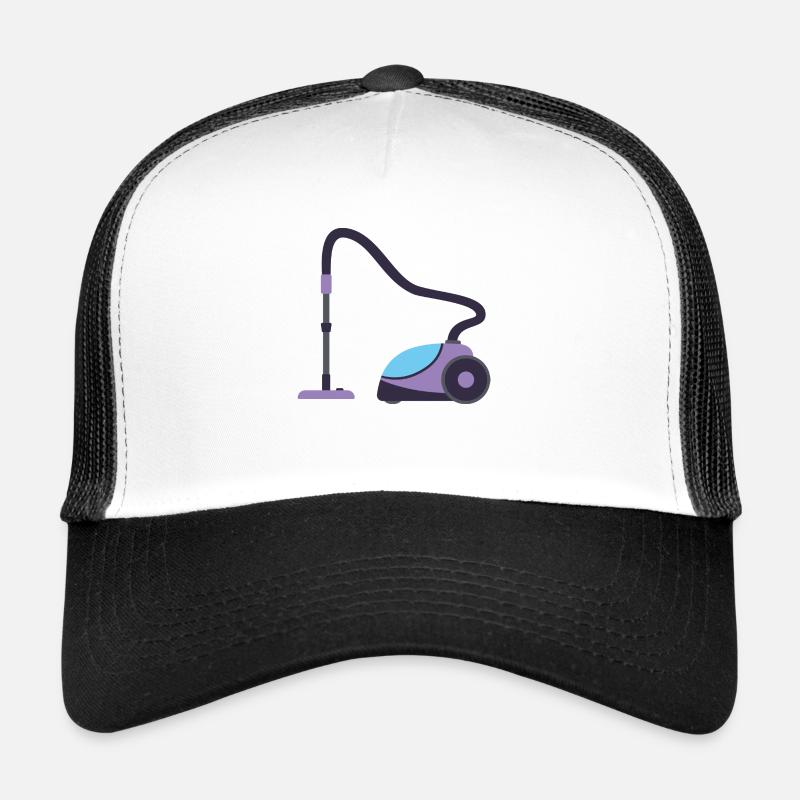 vacuum cleaner - Trucker Cap - white/black