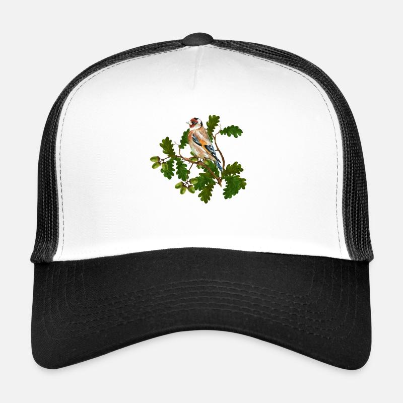 Vogel - Trucker Cap - Weiß/Schwarz