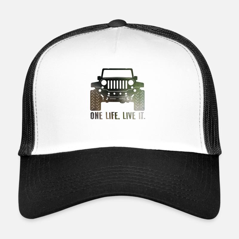 Jeep One Life, vivez-la Casquette trucker 