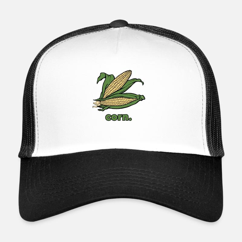Corn | vegetable - Trucker Cap - white/black