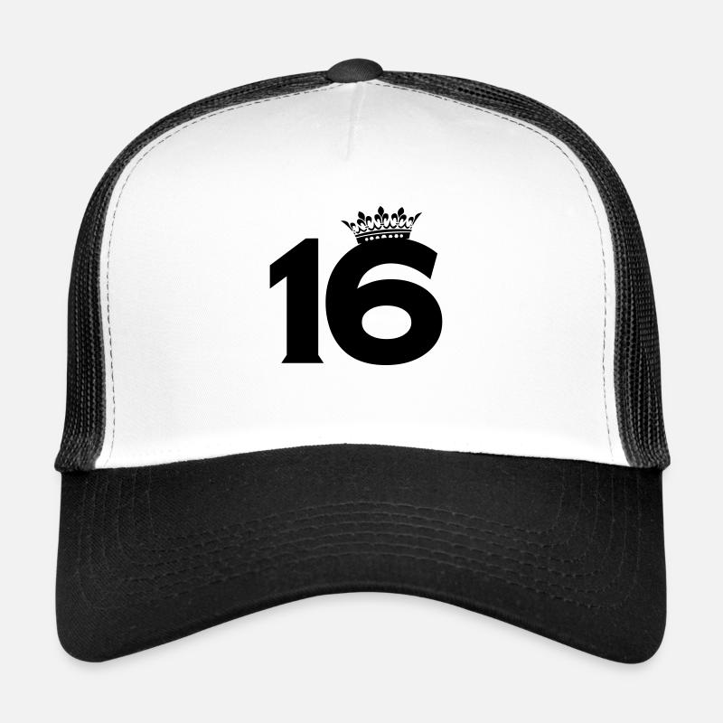16 couronnes Casquette trucker 
