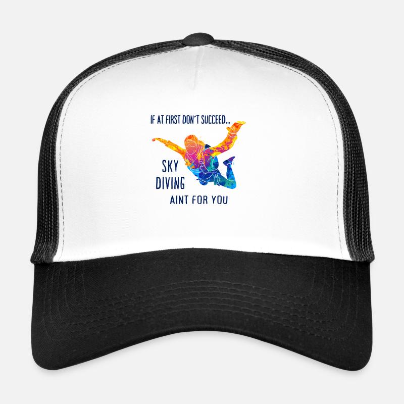 Skydive parachutiste Skydiver Chute libre Casquette trucker 