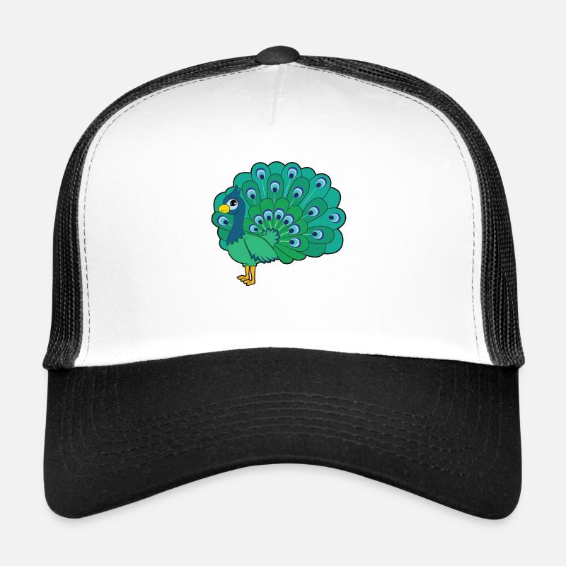 Peacock Trucker Cap