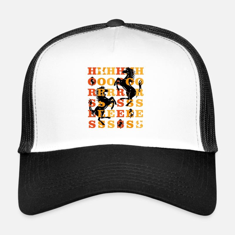 Chevaux Casquette trucker 