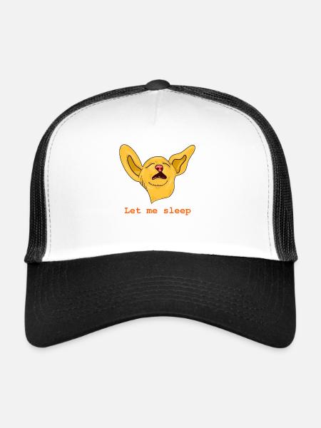 lazy dog - Trucker Cap - white/black