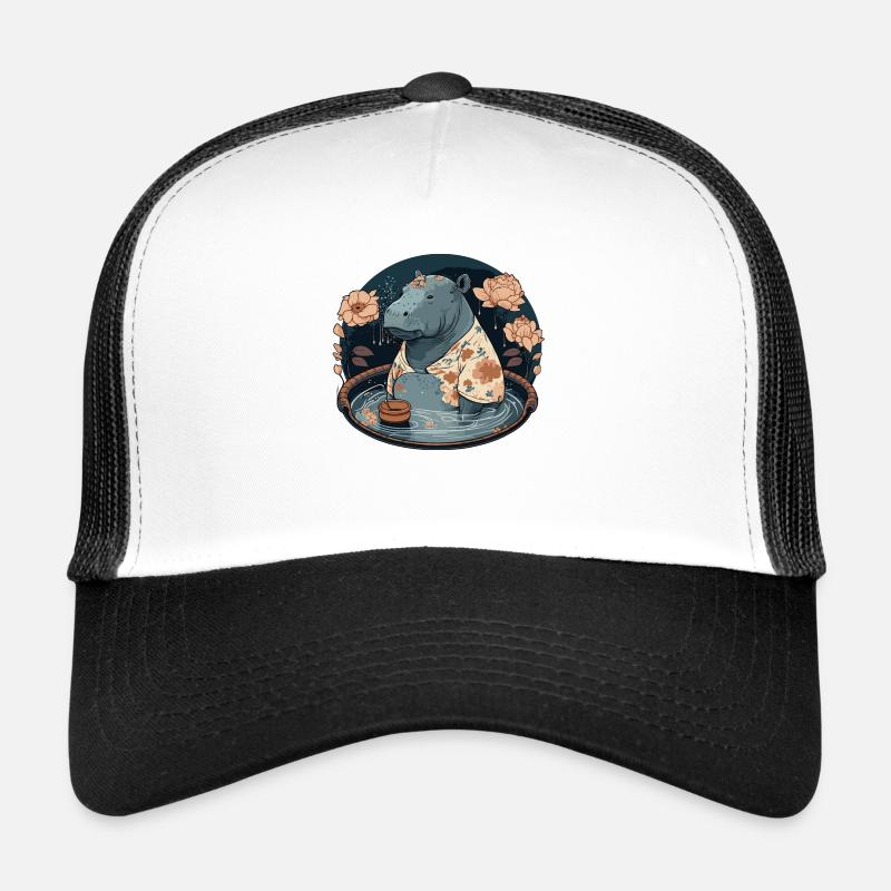 hippo 2 Casquette trucker 