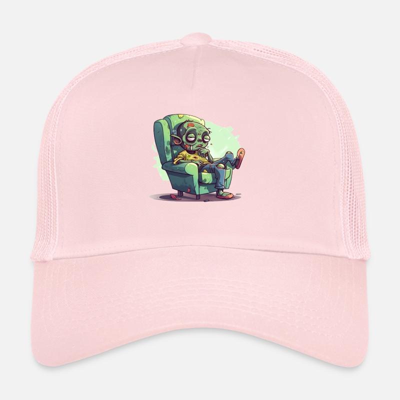 Zombie-Entspannung: Eine Pause von der Apokalypse Trucker Cap