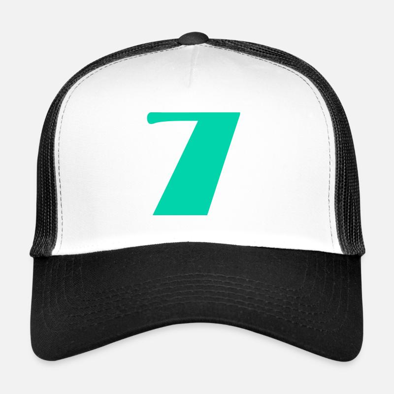 7 YEARS. 7th ANNIVERSARY. BIRTHDAY 7 YEARS. 7 Trucker Cap