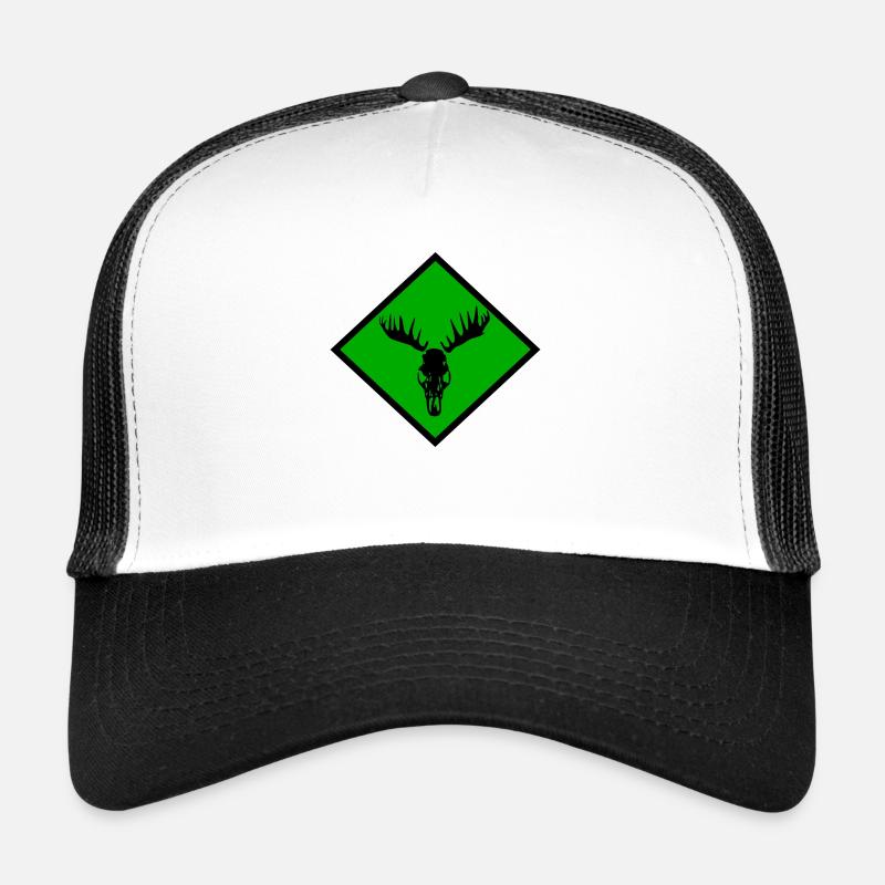 Moose Skull Trucker Cap