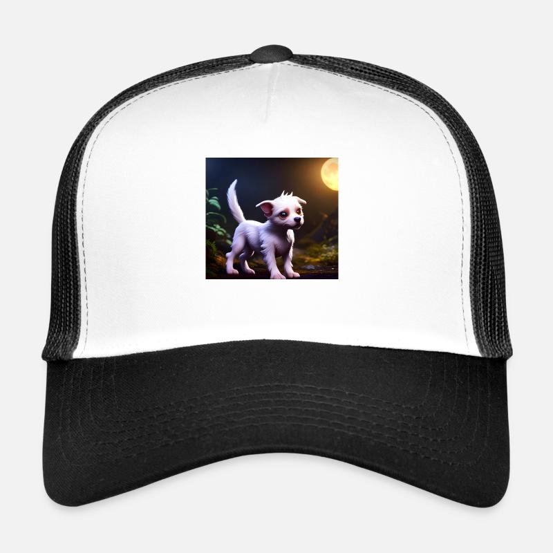 chien mignon Casquette trucker 