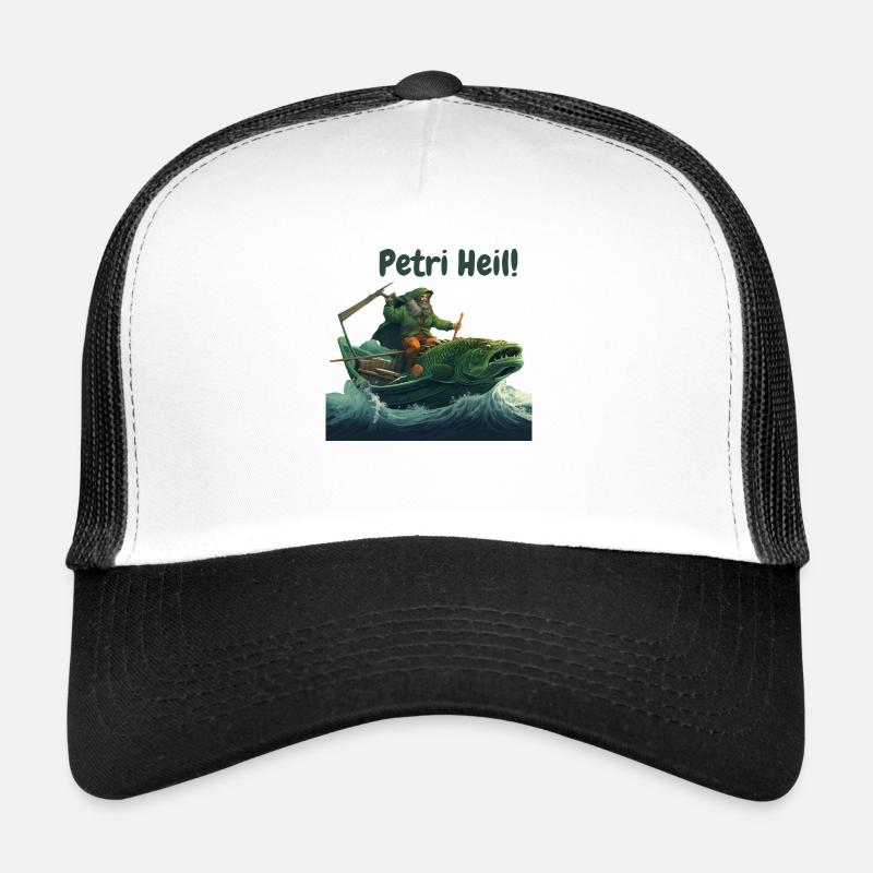 Petry Heil! - Trucker Cap - Weiß/Schwarz