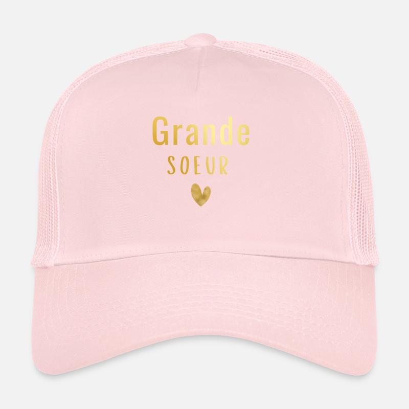 Grande sœur -annonce grossesse Casquette trucker 