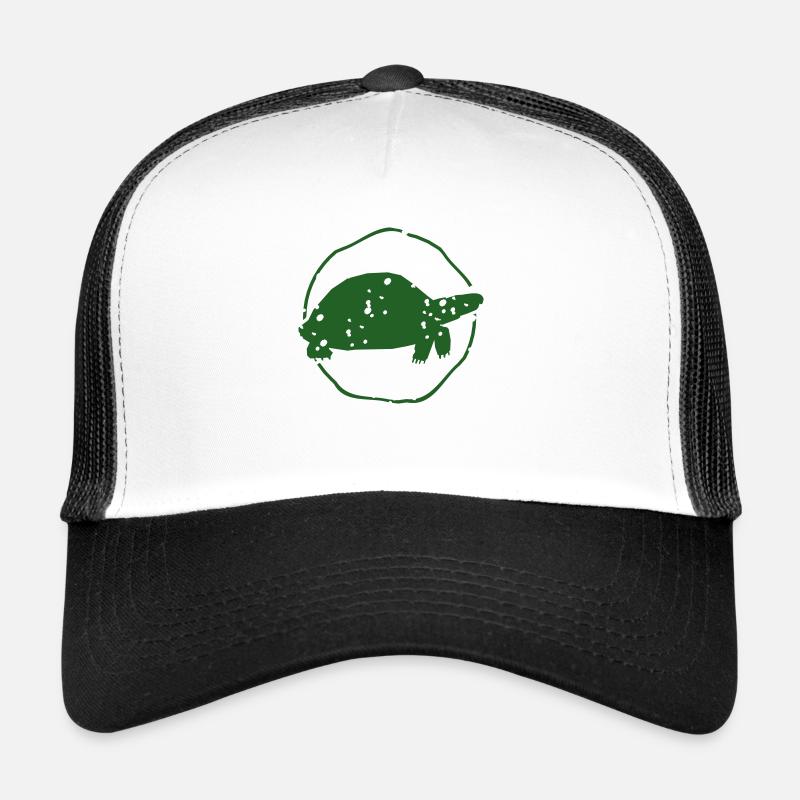 Tortue à pois blancs | Vectoriel Casquette trucker 