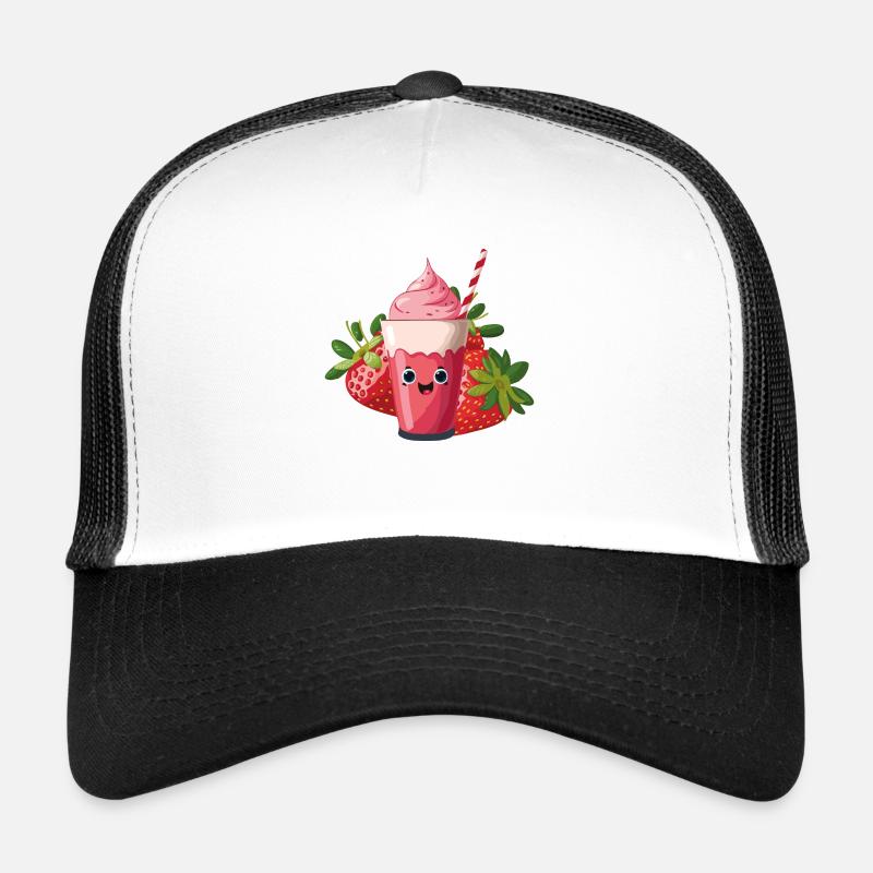 Strawberry Shake Trucker Cap
