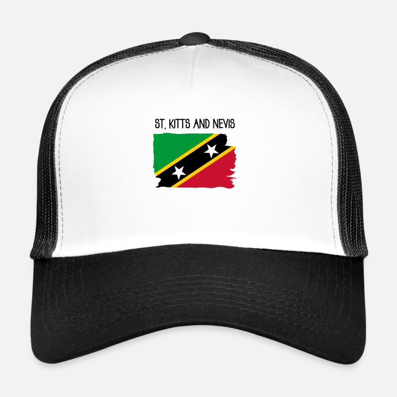 Saint-Kitts-et-Nevis - Caraïbes - Antilles Casquette trucker 