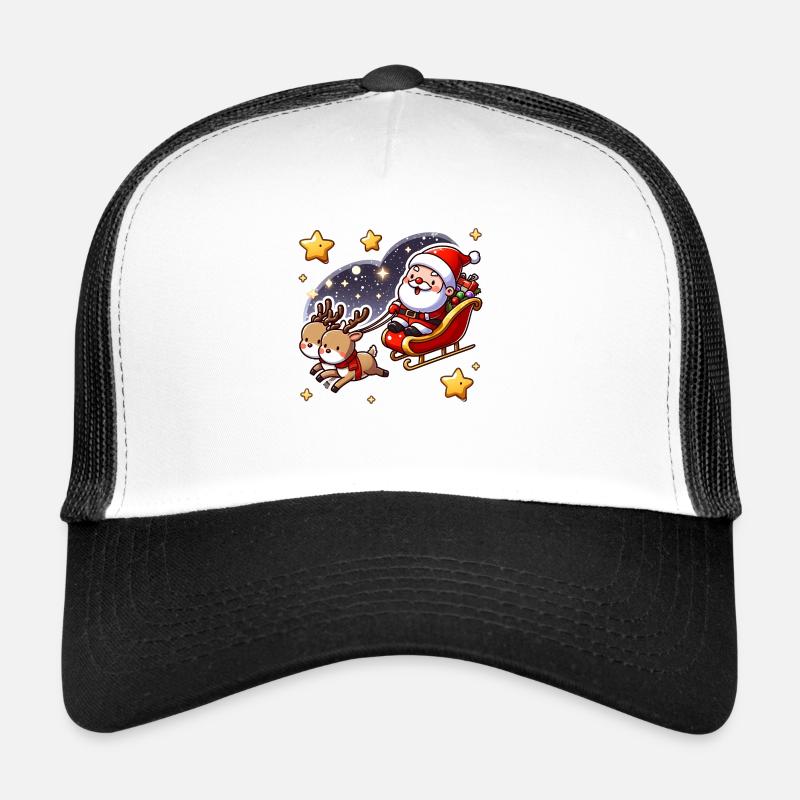 Père Noël DJ Casquette trucker 