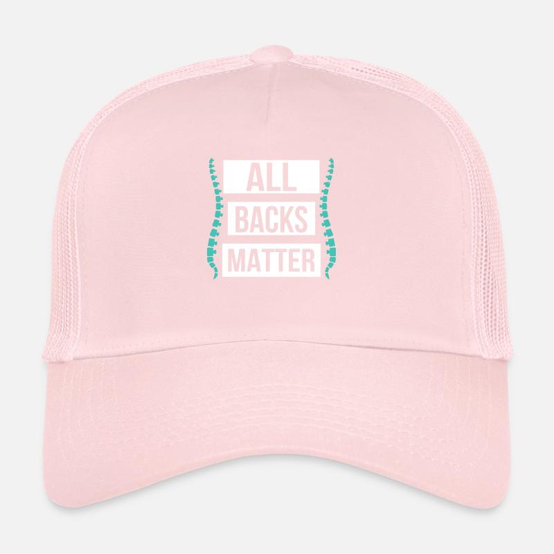 All Backs Matter Chiropractor Physical Therapist Trucker Cap