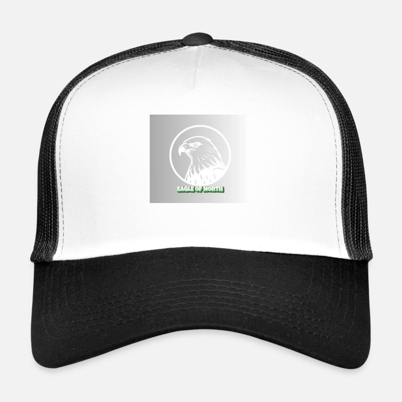 EAGLE OF NORTH S2 - Trucker Cap - Weiß/Schwarz