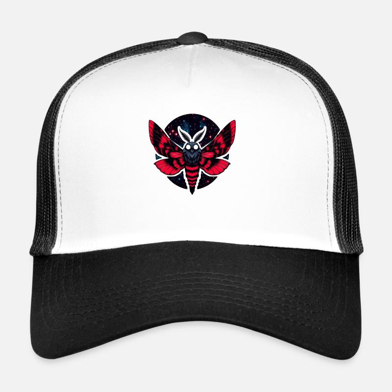 Kosmische Motte - Kunst Folklore Mottenmann Trucker Cap