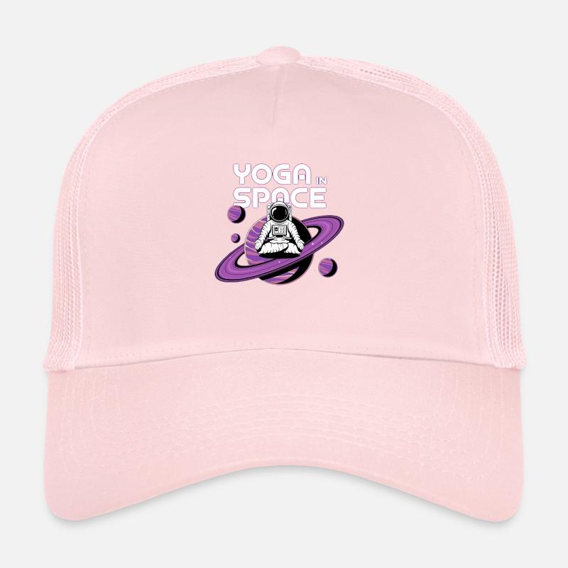 yoga dans l'espace Casquette trucker 