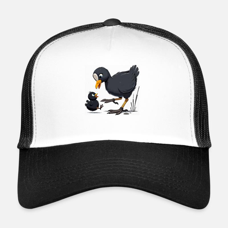 Foulque avec les jeunes Casquette trucker 