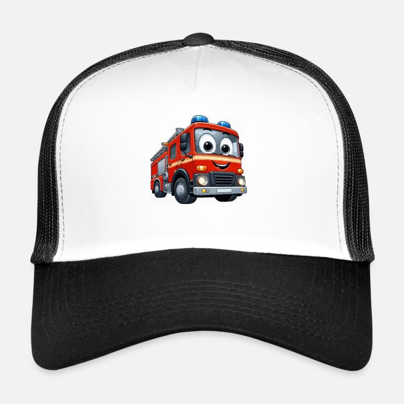 Camion de pompiers junior Casquette trucker 
