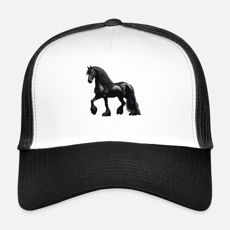 Spectacle équestre frison Casquette trucker 