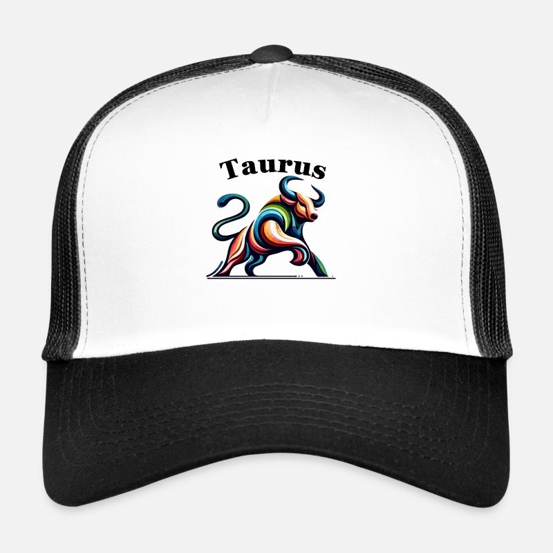 Taureau Taureau coloré Casquette trucker 