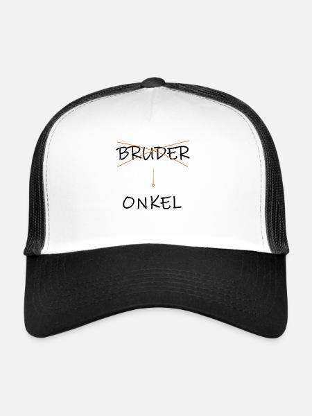 Du wirst Onkel - Trucker Cap - Weiß/Schwarz