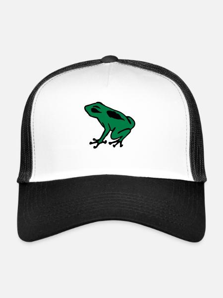 Frog GA - Trucker Cap - white/black - Front