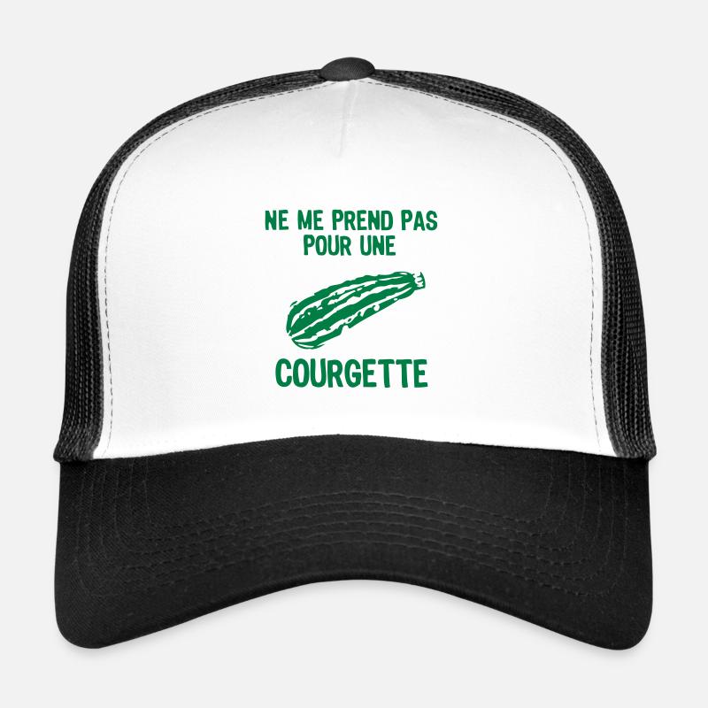 ne me prend pas pour courgette 1 Casquette trucker 