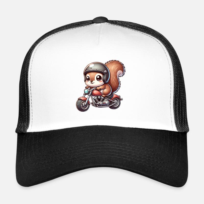 Motorrad Gurken Abenteuer Freiheit Trucker Cap