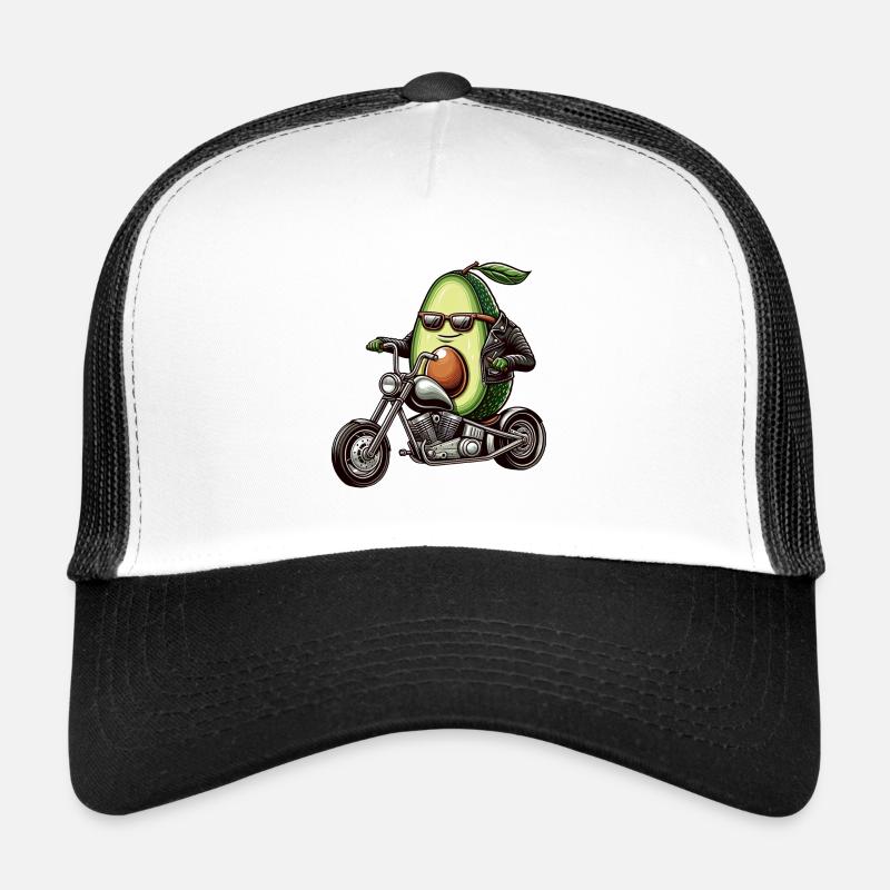 Moto Concombre Aventure Liberté Casquette trucker 
