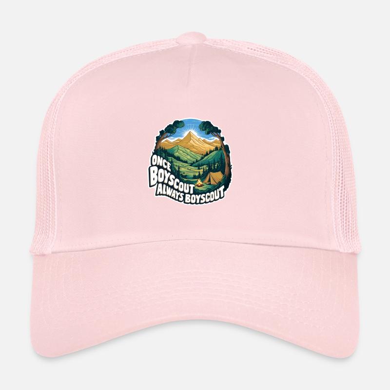 Once a camper, always a camper, pure nature experience Trucker Cap