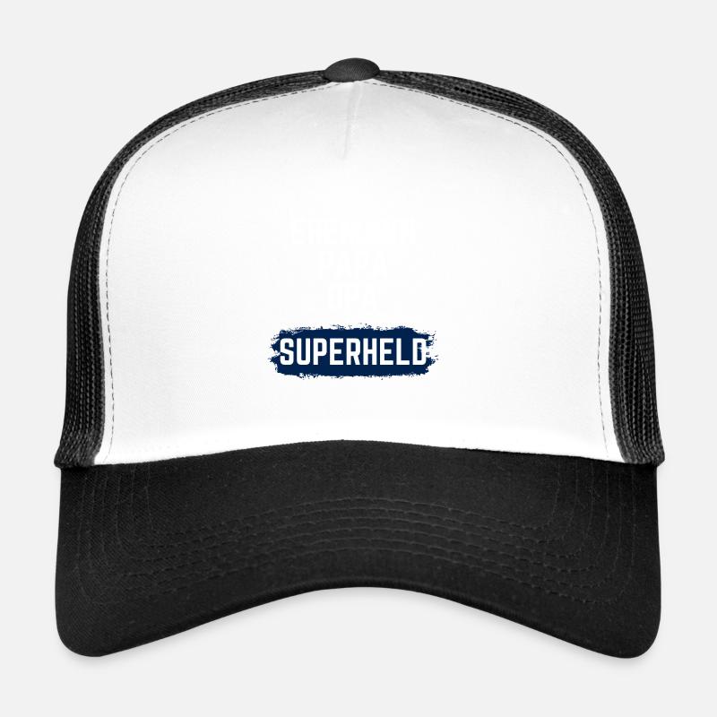 Hauptberuflicher Superheld Ehemann, Papa, Opa Trucker Cap