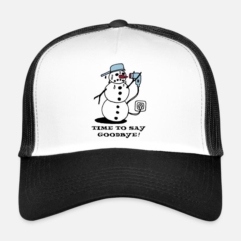 winter_ade_weiss Trucker Cap