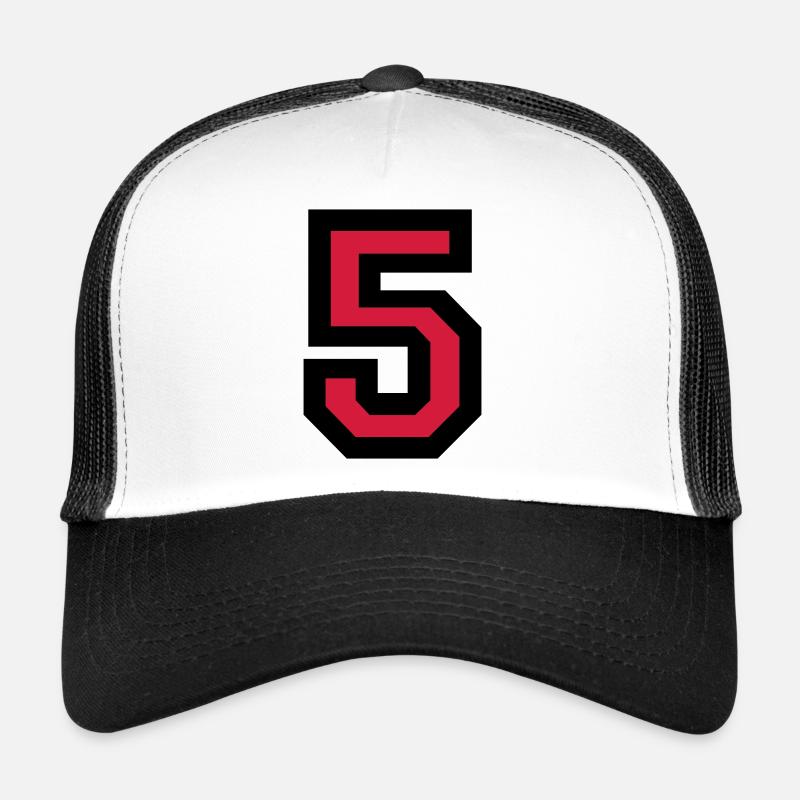 Number five - the number 5 Trucker Cap
